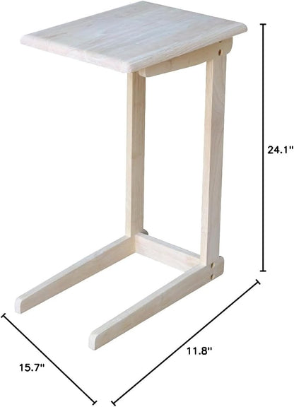 International Concepts Sofa Server Table, Unfinished - Image 2
