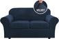 H.VERSAILTEX Real Velvet Plush 3 Piece Stretch Sofa Covers Couch Covers by HVERSAILTEX