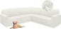 HDCAXKJ Corner Sectional Couch Covers Velvet Stretch L Shape Sofa Cover Soft by HDCAXKJ