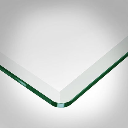Dulles Glass 48 inch Square Glass Table Top - Image 6