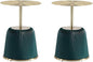 Manhattan Comfort Anderson Modern 15.75" Round End Tables 1.0 by ManhattanComfort