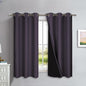 NICETOWN 100% Blackout Curtains 45 inches Long, 1 Pair, 42 inches Width Each by NICETOWN