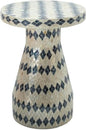 MAKLAINE Transitional Shell Side Table by Maklaine