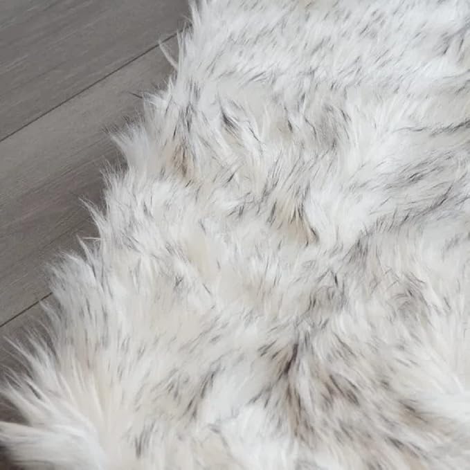 ORINOVA White and Grey Rug 8x10 Area Rugs - Image 7