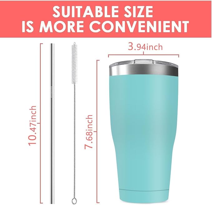 25 Pack 30oz Stainless Steel Tumblers Bulk Reusable Travel Mugs with Lid, Double Wall Powder Coated Coffe Cup for Home, Office, Outdoor Suitable for Vehicle Cup Holders Black