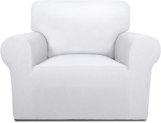 PureFit Super Stretch Chair Covers Fleece Couch Covers by PureFit