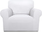 PureFit Super Stretch Chair Covers Fleece Couch Covers by PureFit