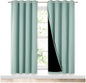 NICETOWN 100% Blackout Window Curtain Panels, Full Light Blocking Drapes by NICETOWN