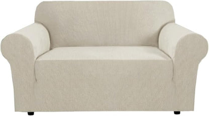 H.VERSAILTEX Stretch Loveseat Covers 1-Piece Loveseat Slipcover|Sofa Cover by HVERSAILTEX