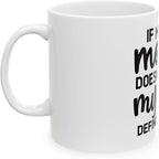 11 OZ Novelty Coffee Mugs - Christmas Gift (Motivational Theme)