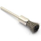 20PCS Wire Brushes - Metal Rust Removal, Polishing, Cleaning - 8mm Diameter, 3mm Shaft - Removes Burrs, Dust, and Oxide Layer - Handles Rough Surfaces - Designed for Industrial and DIY Enthusiasts