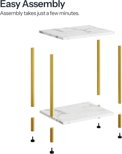 HOOBRO End Tables Set of 2, Small Side Table, Nightstand - Image 8