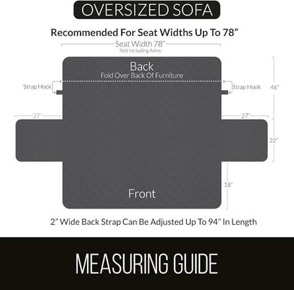 Sofa Shield® Couch Slip Covers for Dogs, Reversible Furniture Protector - Image 6