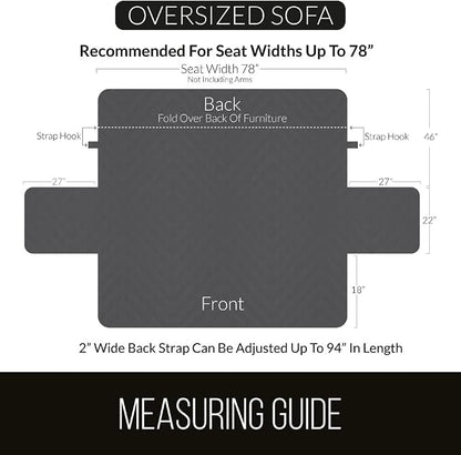 Sofa Shield® Couch Slip Covers for Dogs, Reversible Furniture Protector - Image 6