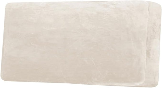 H.VERSAILTEX Velvet Stretch Individual Couch Cushion Cover Plush Cushion by HVERSAILTEX