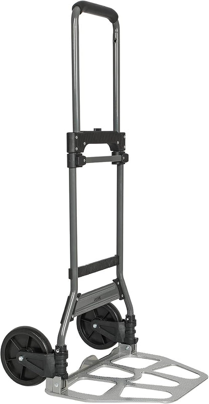 Leeyoung Folding Hand Truck and Dolly, 264 Lb Capacity Heavy-Duty Luggage by LessEffortMoreCarryLongerLife