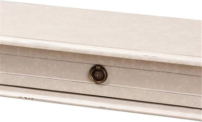Baxton Studio Ariella Country Cottage Farmhouse Whitewashed 1-Drawer Console - Image 10