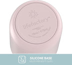 Lifefactory Stainless Steel Vacuum-Insulated Sport Bottle, 16 Ounce, Desert Rose