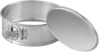 Soro Essentials- 8'' x 3'' Deep Aluminum Round Spring Form Pan- Leak Proof Cheesecake Pan Spring Form Pans with Removable Bottom and Quick Release Latch for Baking Cheesecake Cakes