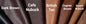 NAT Leathers | Swatches of Browns and tans Colors of Our Faux Vegan Leather by by NATLeathers