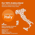 WOKEN COFFEE Compostable Nespresso Pods - Arabica Light Roast Italian Espresso Coffee Capsules Compatible With Nespresso Coffee Machine (100 Pod Count, 10 Boxes)
