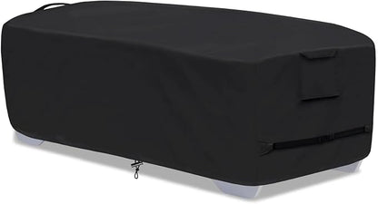 Outdoor Lounge Chair Covers for 4-6 Stackable Patio Chaise Lounge Chairs by GoldenRaindrop