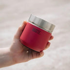 Matte 6.5 oz Yerba Mate Gourd and Bombilla Set - Includes DS Pro Box - BPA Free Yerba Mate Set Kit with Mate Straw, Elegant Design, Non-Slip Base (Scarlet)