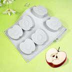 mostsom Appple Shaped Mousse Silicone Molds Chocolate Cake Mould Dessert Baking Form Cake Decorating Tools (G_ Appple)