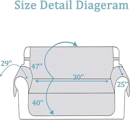 Easy-Going Reversible Chair Cover Washable Sofa Cover - Image 6