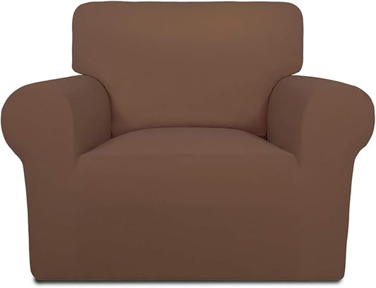 PureFit Super Stretch Chair Covers Fleece Couch Covers by PureFit