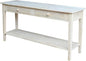 IC International Concepts Spencer Server Extended Length Console Table by InternationalConcepts