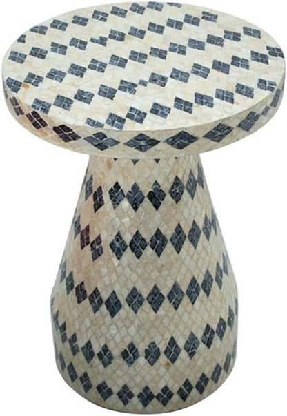 MAKLAINE Transitional Shell Side Table - Image 5