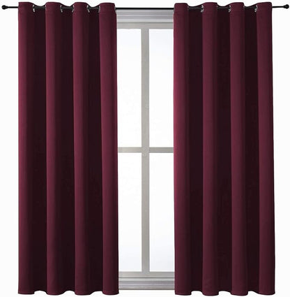 ChrisDowa Blackout Curtains for Bedroom and Living Room 2 Panels Set | Thermal - Image 7