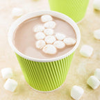Restaurantware 8 Ounce Double Wall Disposable Coffee Cups, 25 Insulated Light Green Paper Cups with Ripple Wall Design, Lids Sold Separately, For Hot Beverages Like Tea, Hot Chocolate, & More