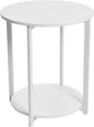 Household Essentials Jamestown Round Side End Table by HouseholdEssentials