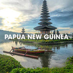 Papua New Guinea Coffee, Ground, Fair Trade, Fresh Roasted, 16-ounce
