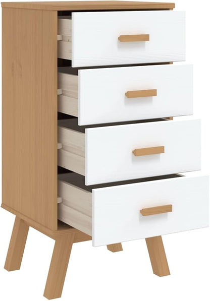 Scandinavian Style Bedside Cabinet - Image 6