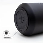 Matte 6.5 oz Yerba Mate Gourd and Bombilla Set - Includes DS Pro Box - BPA Free Yerba Mate Set Kit with Mate Straw, Elegant Design, Non-Slip Base (Black)