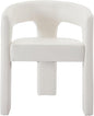 VESCASA Faux Leather Barrel Dining Chair by VESCASA
