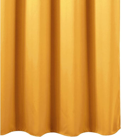 Blackout Curtains 66 x 95 inch/Yellow Curtains Set of 2 Panels/Thermal - Image 9