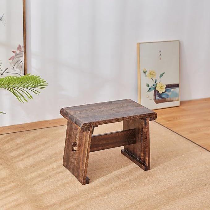 Asian Style Wooden Coffee Table Vintage Guqin Table Japanese Tea/Sofa/Table - Image 3