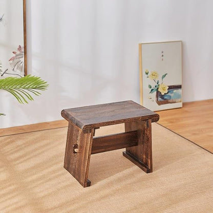 Asian Style Wooden Coffee Table Vintage Guqin Table Japanese Tea/Sofa/Table - Image 3