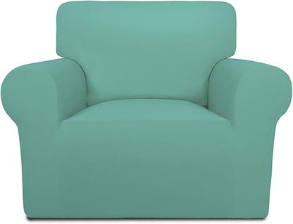 PureFit Super Stretch Chair Covers Fleece Couch Covers by PureFit