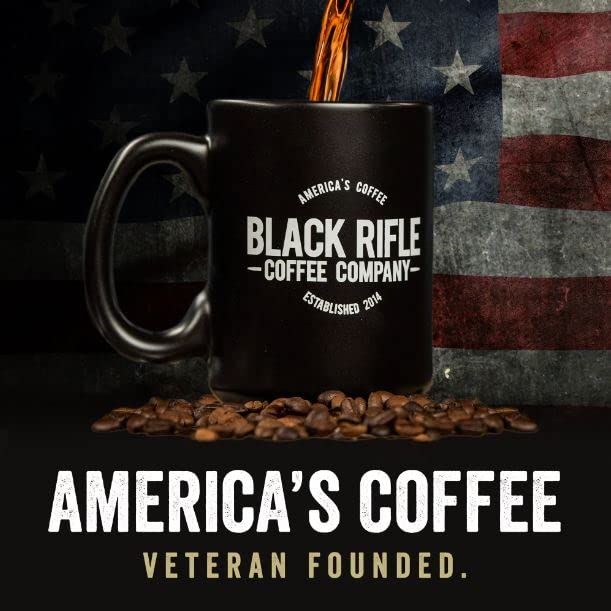 Black Rifle Coffee Company Supply Drop Variety Pack (96 Count of K Cups) - Silencer Smooth (Light), AK-47 (Medium), Just Black (Medium) & BeyondBlack (Dark Roast) - K Cups Coffee Variety Pack