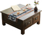 LUNIZ Nightstand Sofa Table Old Chinese Style Dining Table Wooden Storage by Unknown