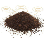 Teeccino French Roast Chicory Coffee Alternative - Ground Herbal Coffee That’s Prebiotic, Caffeine-Free & Acid Free, Dark Roast, 1.1 Pound