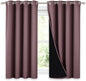 NICETOWN 100% Blackout Curtains 54 inches Long, Double-Deck Completely Blackout by NICETOWN
