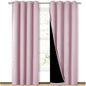 NICETOWN 100% Blackout Window Curtain Panels, Heat and Cold Blocking Drapes by NICETOWN