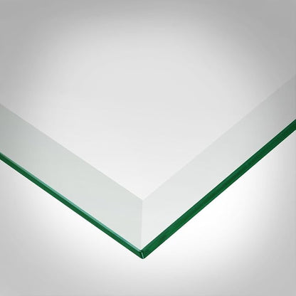 Dulles Glass 20 inch Square Glass Table Top - Image 4