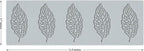 Leaf Molds Silicone Baking Molds Fondant Molds, Lace Silicone Cake Molds, Polymer Clay Molds for Baking, Sugar Craft, Dessert Cake Decoration
